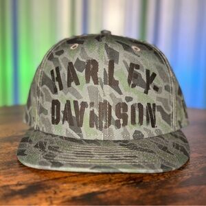Harley-Davidson Men’s Camouflage 59FIFTY Flat Brim Cap